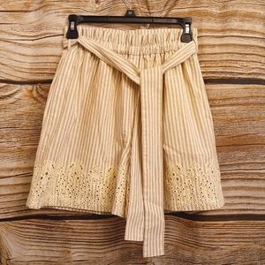 Jade by Johnny Was Ciana paper waist shorts